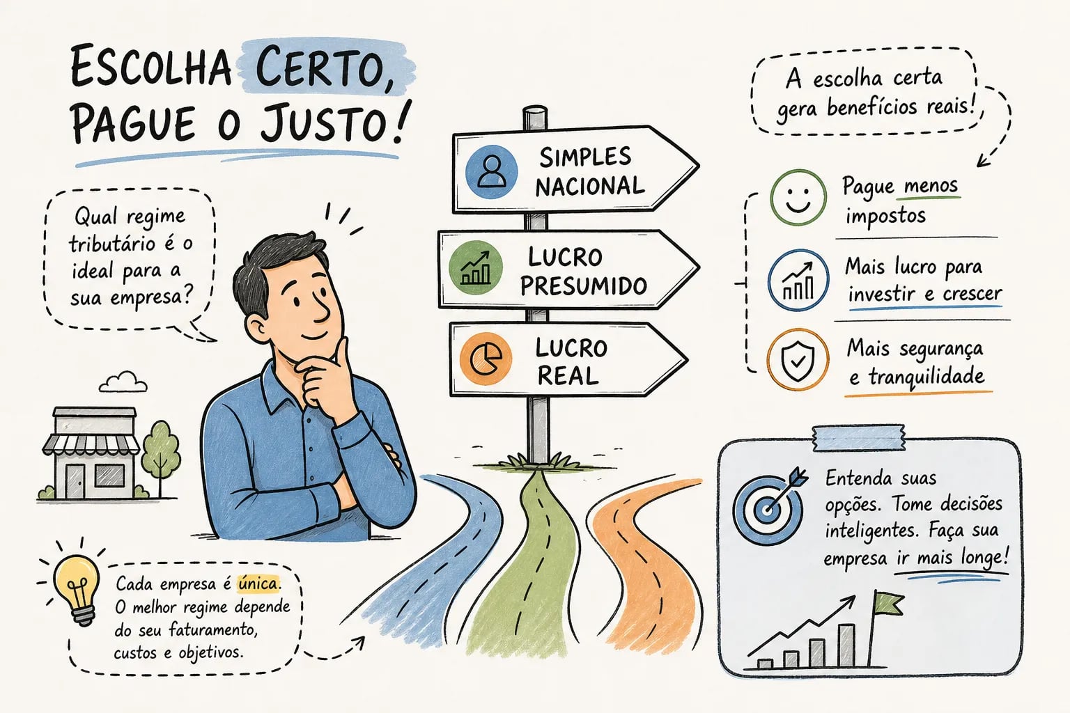 Como escolher o regime tributário ideal para sua empresa