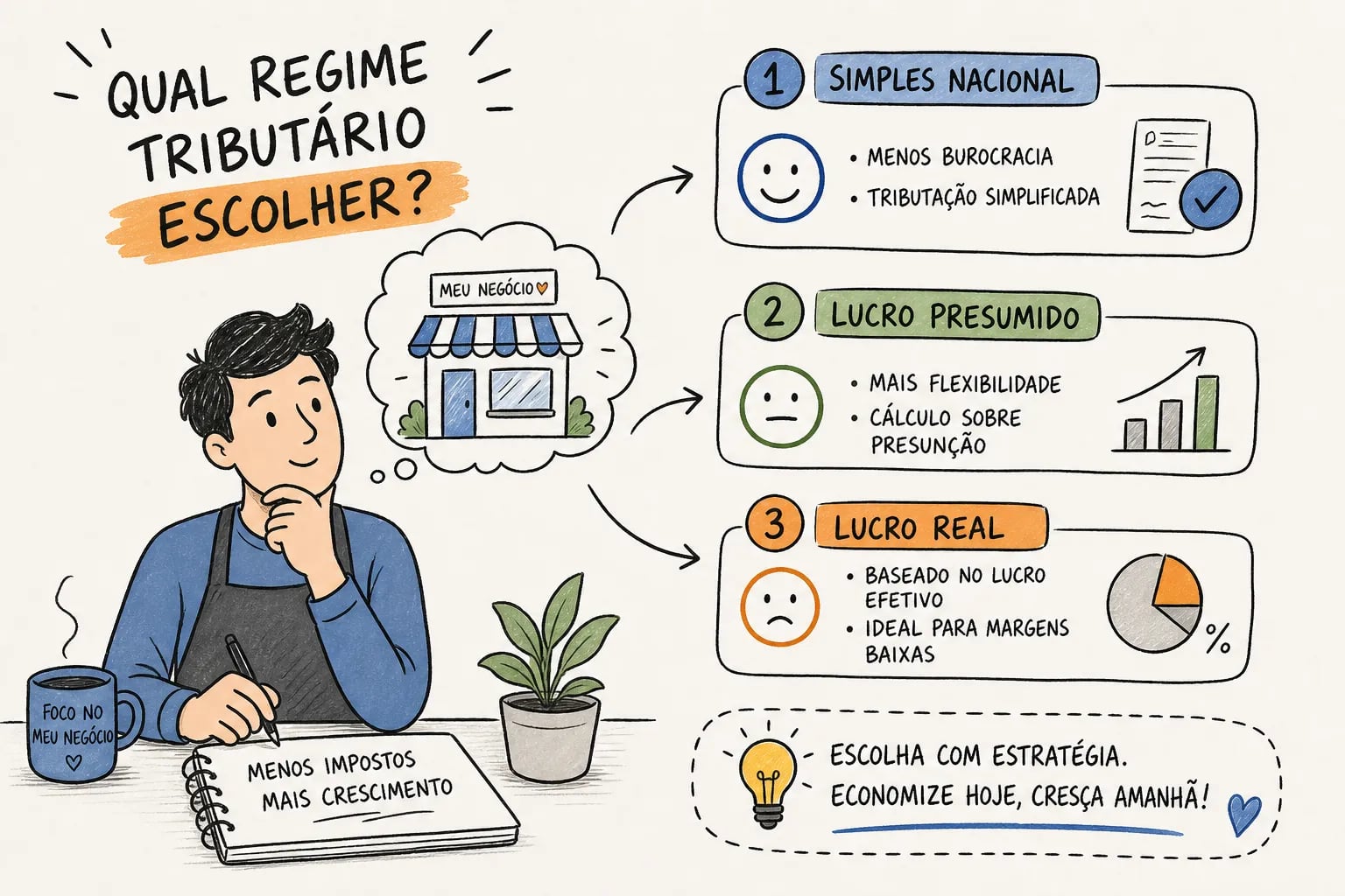 Regime tributário para pequena empresa: qual escolher?