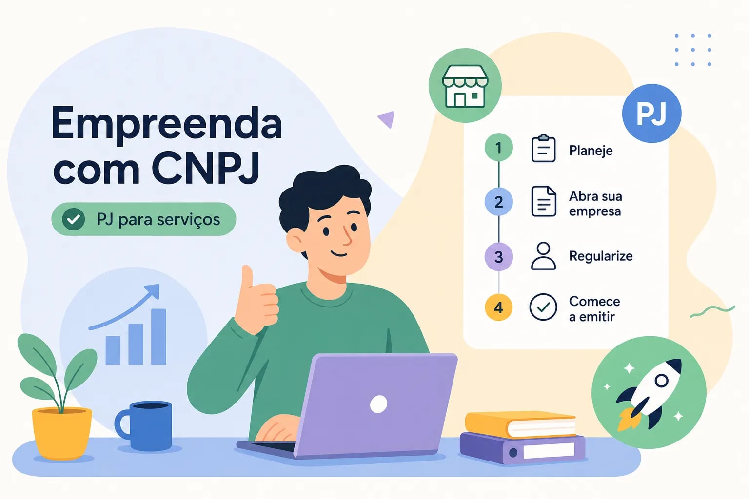 Abrir empresa PJ para serviços: passo a passo completo