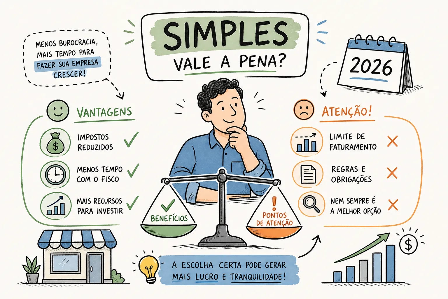 Simples Nacional vale a pena para sua empresa em 2026?